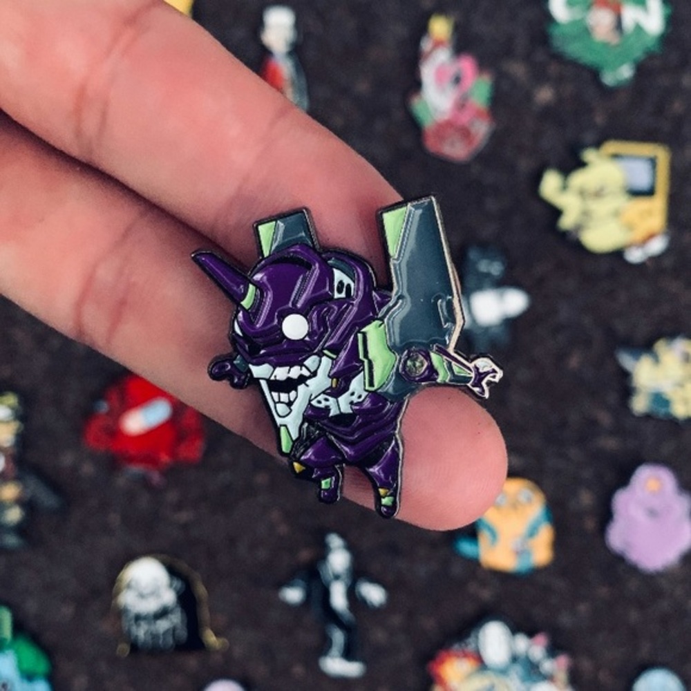 Neon Genesis Evangelion 'EVA Unit-01 Berserker' Enamel Pin